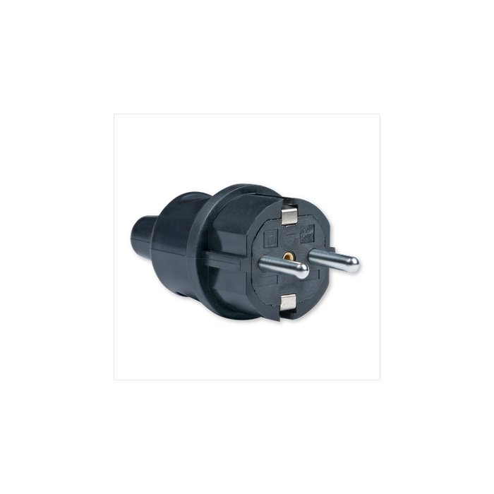 Utikač-gumeni-crni-306-13