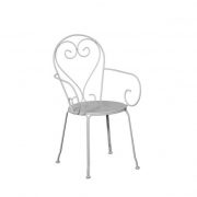 Baštenska stolica MOKA bela