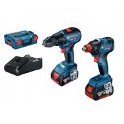 Bosch Set GDX 18V-200+GSR 18V-50 2x4Ah 0.601.9J2.220