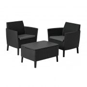 Balkonski set SALEMO grafit CU 236631