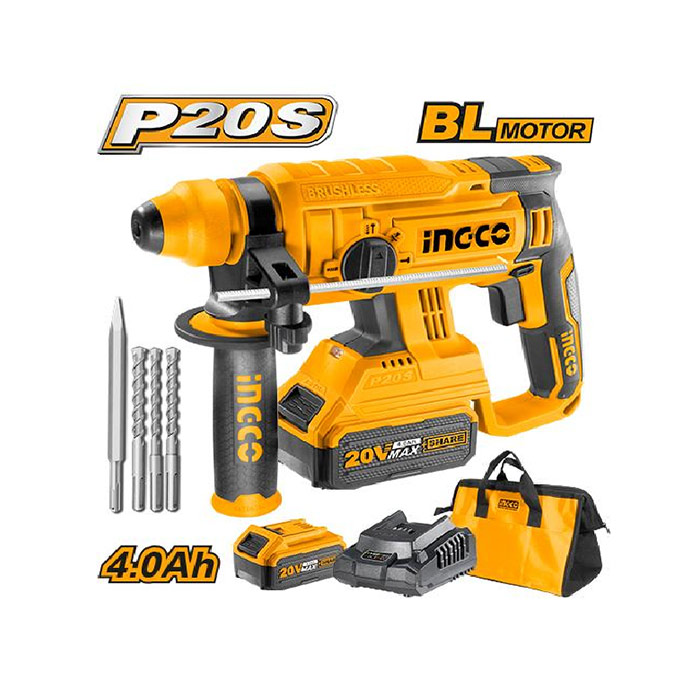 Ingco-Aku-Hamer-+-Torba-Set-CRHLI22012 Ingco Aku Hamer + Torba Set CRHLI22012