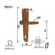 Kvaka Silt DOLCE F4 Kljuc 0101029