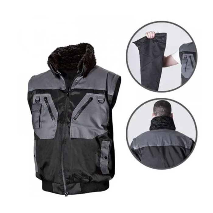 Jakna-RHODES-Crno-Siva Jakna RHODES Crno Siva 3u1