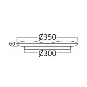 Led Plafonjera BRY 24W Okrugla 3in1- 3000K/4000K/6500K BH16-21080