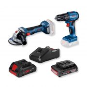 Bosch aku set GWS 180 Li + GSB 185 Li Combo Kit 0.601.9H9.026 Bosch aku set GWS 180 Li + GSB 185 Li Combo Kit 0.601.9H9.026