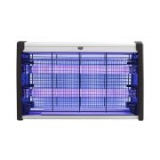 Električna zamka za insekte 2x10W PROSTO IKA11-20
Namenjena za upotrebu u zatvorenim prostorijama površine do 80m2
Ljubičaste UV-A cevi emituju specijalnu boju svetlosti koja privlači insekte osetljive na svetlost kao što su muve, komarci i moljci
Visokonaponska mrežica strujnim udarom uništava ove insekte
Lampa poseduje pokretnu prihvatnu posudu u kojoj se skupljaju uništeni insekti
Specijalne UV-A fluo cevi su potpuno bezopasne za ljude i kućne ljubimce Električna zamka za insekte 2x10W PROSTO IKA11-20