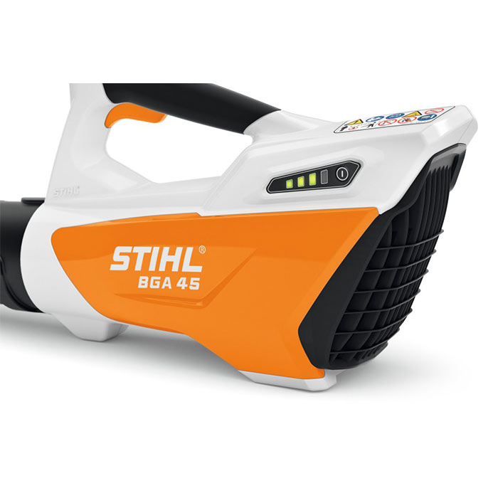 Stihl-Aku-Duvac-BGA-45-indikator-baterije