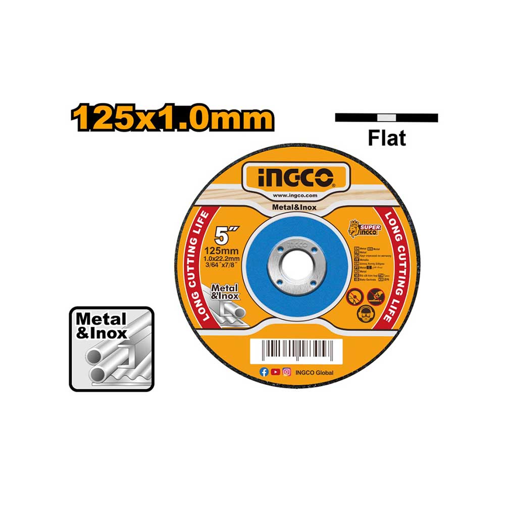 Rezna-Ploča-125x1-Ingco-MCD101251-40365 Rezna Ploča 125x1 Ingco MCD101251 40365