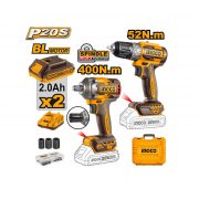 Ingco aku set CKLI20271E (Aku Busilica+Aku Udarni Odvijac) 43460