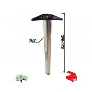Noga za sto NO11 B-Ni Fi60/820-860mm 0206150