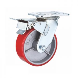 Tocak Sa Kocnicom 100mm/240kg Model 2 Crveni Maher 094100NL