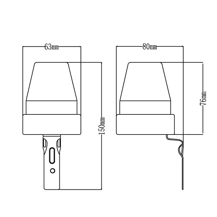 Fotodioda-Podesiva--FTR-P07-WH Fotodioda Podesiva 230V/10A FTR-P07/WH
