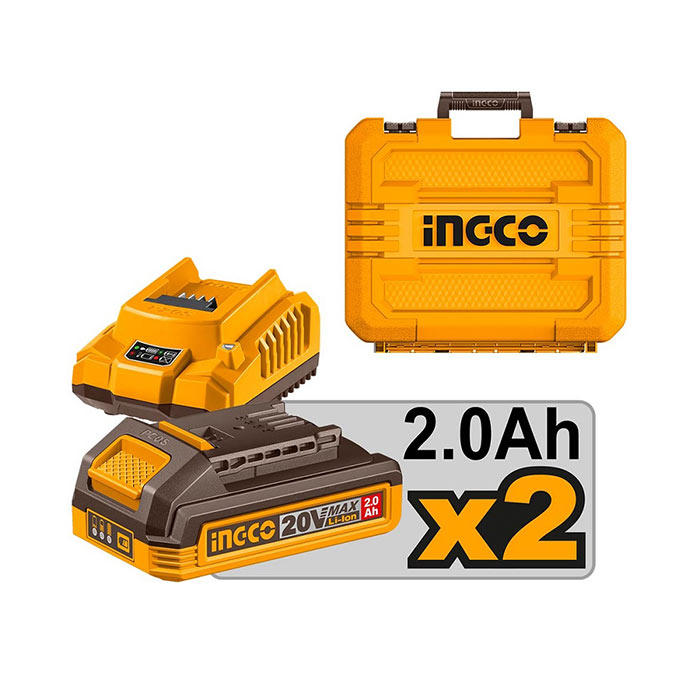 Ingco-Aku-Set-COSLI250795E--47825 Ingco Aku Set COSLI250795E (Testera+Makaze) 47825