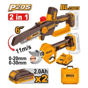 Ingco Aku Set COSLI250795E (Testera+Makaze) 47825