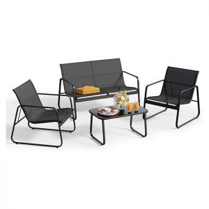 Bastenski Set SIMPLE Crni 3+1 31882