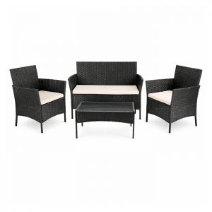 Bastenski Set STAR Crni 3+1 31880
